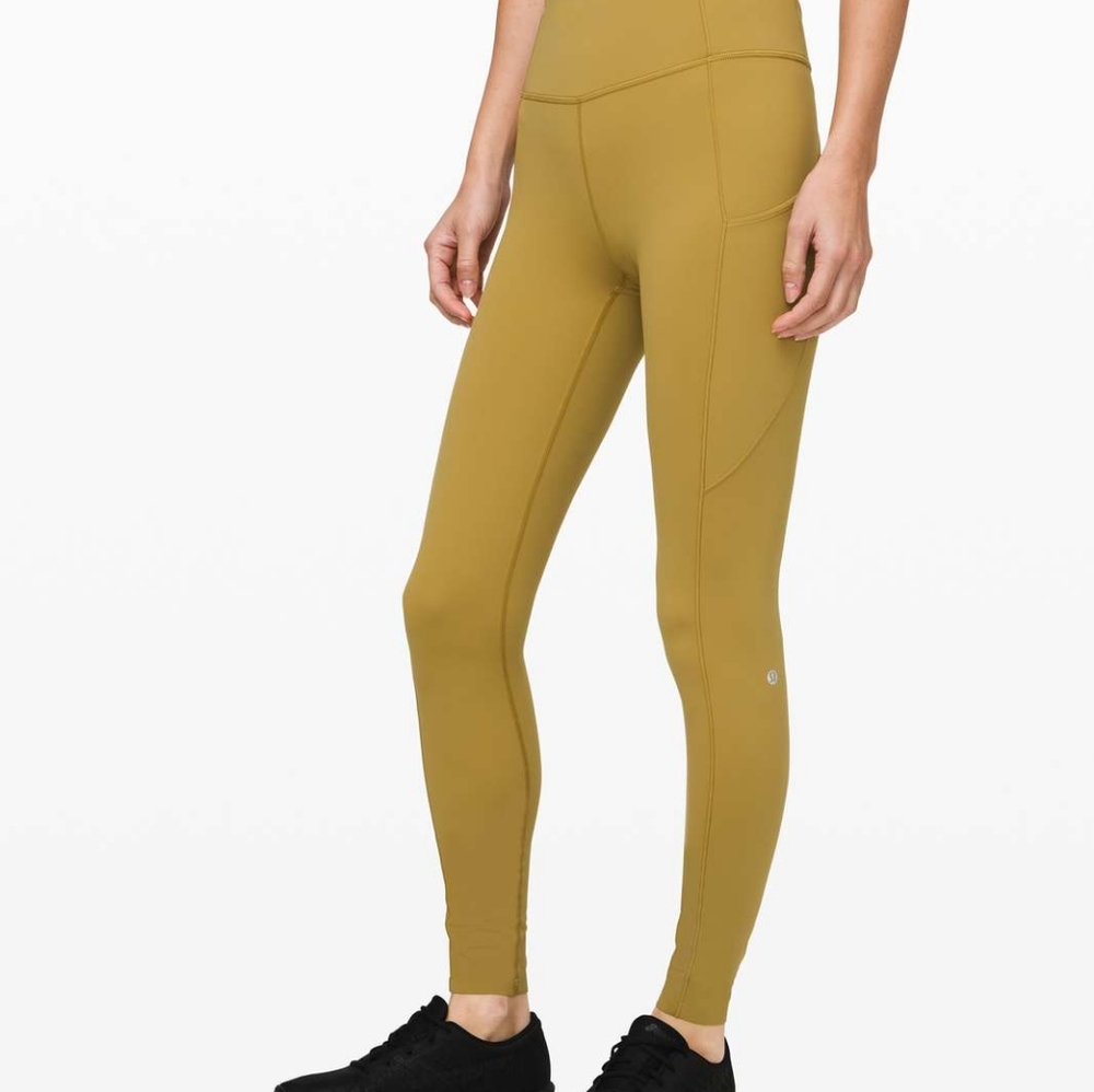 Lululemon Fast and Free High-Rise Tight 28" Non-Reflective SuedeGrape Leaf Sz4